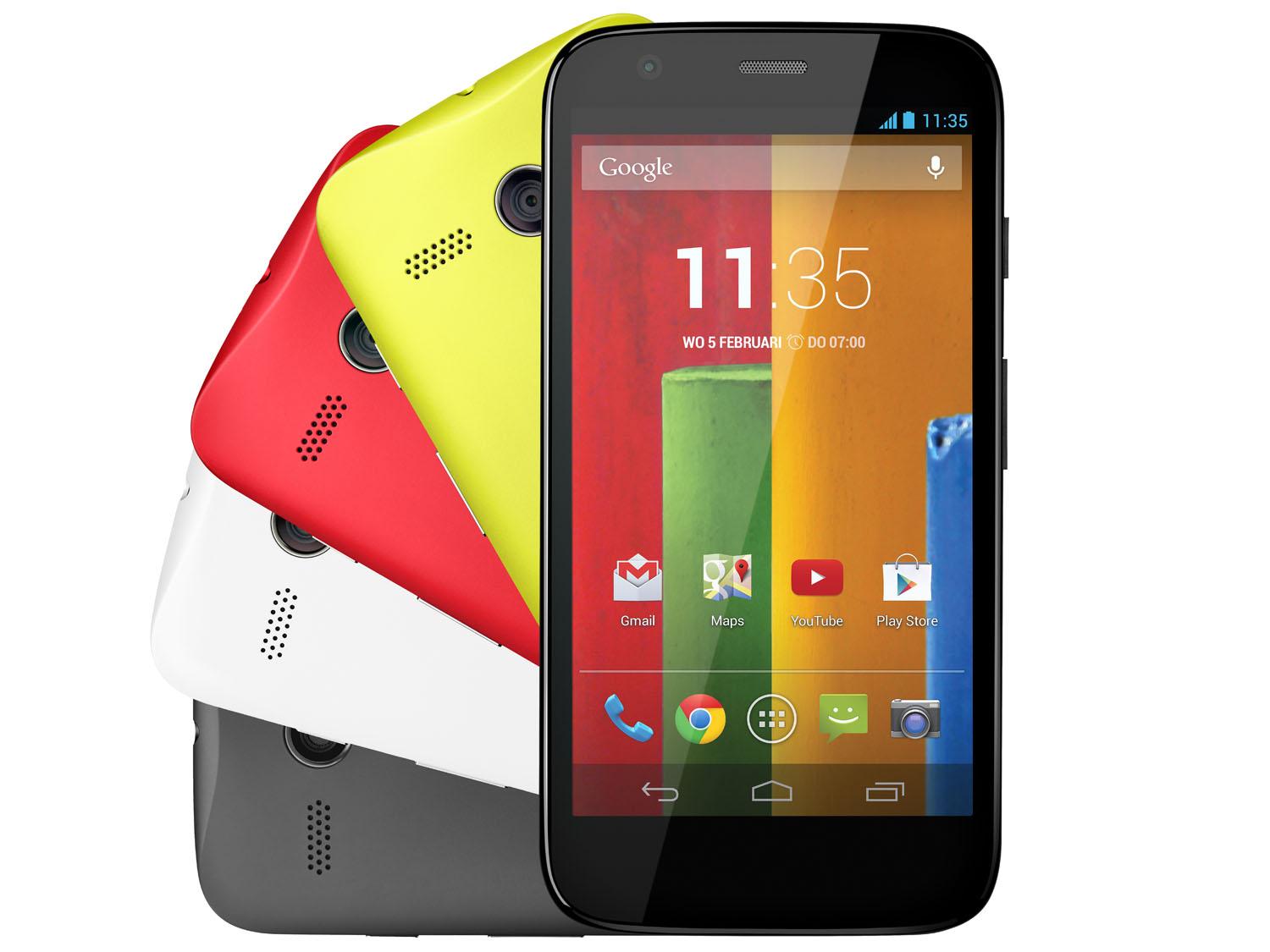Moto G là dòng smartphone mới nhất và bán chạy nhất của Motorola