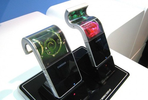 Smartphone uốn dẻo từ Samsung