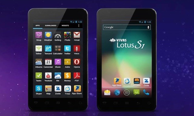 Vivas Lotus S1 là chiếc smartphone đầu tiên sản xuất tại Việt Nam
