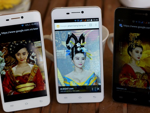 Smartphone giá rẻ Việt với thiết kế mỏng nhẹ hơn iPhone rất thích hợp làm quà cho bạn gái trong dịp Valentine