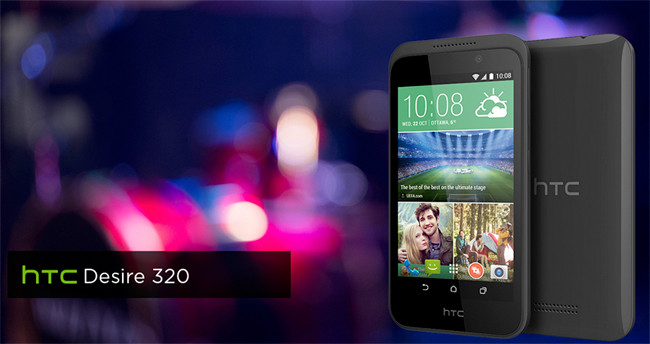 Với thiết kế lung linh, HTC Desire 320 là một món quà đáng mơ ước trong dịp Valentine