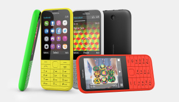Nokia 215 gây ấn tượng bởi nhiều màu sắc bắt mắt