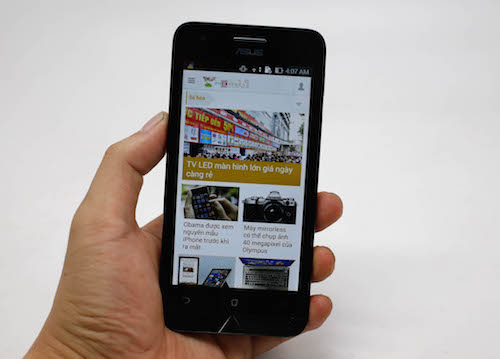 Zenfone C là smartphone giá rẻ ăn khách tại thị trường Việt Nam hiện nay