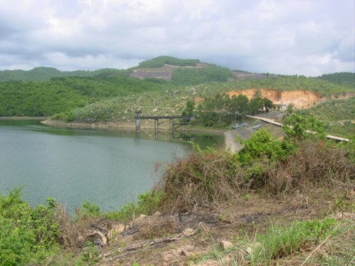Hồ Liệt Sơn, nơi xảy ra vụ tai nạn chết đuối khiến 3 cháu nhỏ thiệt mạng