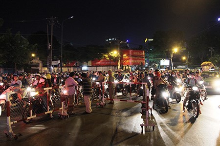 Hiện trường nơi xảy ra vụ tai nạn