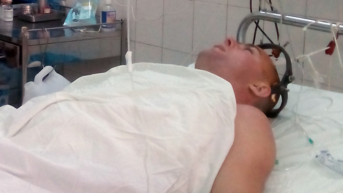 Vụ tai nạn hy hữu khiến du khách người Nga nhập viện trong tình trạng gãy cột sống cổ, liệt tứ chi