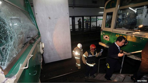 Vụ tai nạn tàu điện ngầm này xảy ra chưa đầy 2 tuần kể từ khi xảy ra vụ chìm tàu Sewol