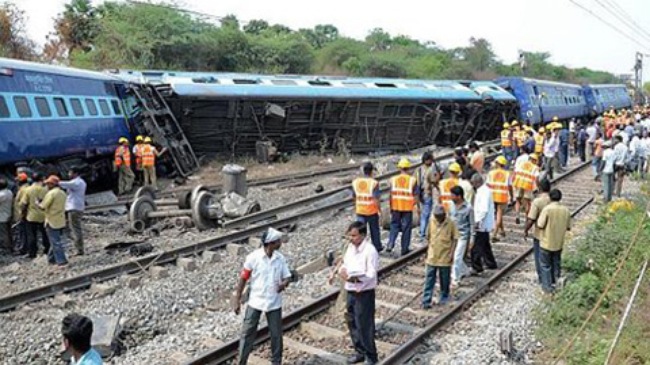 Một vụ tai nạn đường sắt ở Ấn Độ