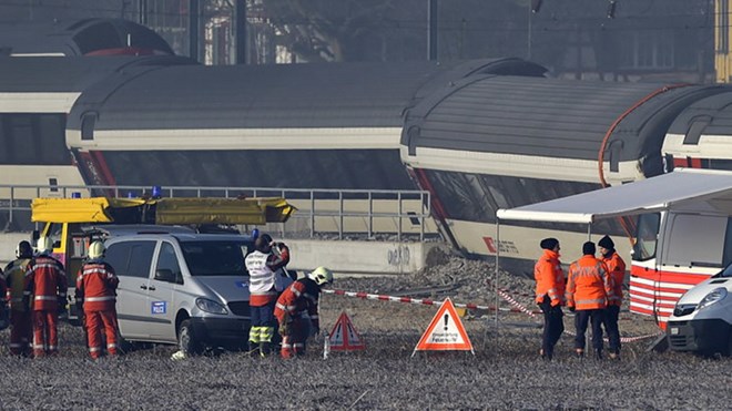 Vụ tai nạn tàu hỏa mới nhất xảy ra ở Thụy Sĩ, nơi có mạng lưới đường sắt an toàn bậc nhất