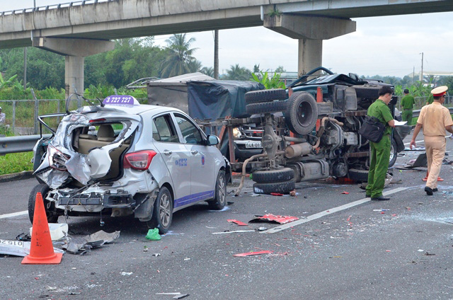 Tai nạn giao thông ở Long An