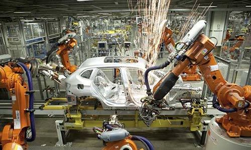 Với 60 cánh tay robot làm việc 24 giờ một ngày trên 10 dây chuyền sản xuất, năng suất chất lượng của Công ty Changying (Trung Quốc) đã tăng vọt