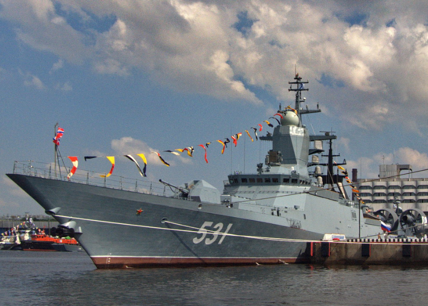 Tàu chiến Nga Soobrazitelny là tàu hộ tống thứ hai của Project 20380