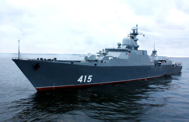 Nga đang từng bước hoàn tất cặp tàu hộ vệ lớp Gepard 3.9 cho Hải quân Việt Nam