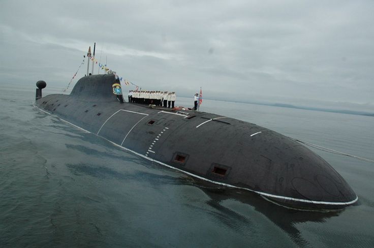 Tàu ngầm lớp Akula đạt lượng rẽ nước 12.770 tấn