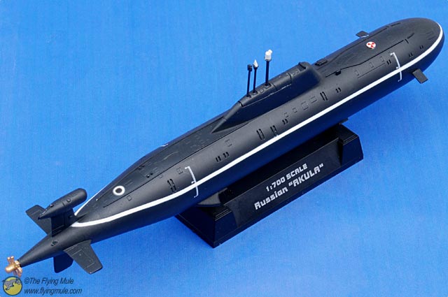 Mô hình của tàu ngầm hạt nhân lớp Akula