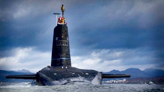 Tàu ngầm hạt nhân lớp Vanguard của Hải quân Hoàng gia Anh