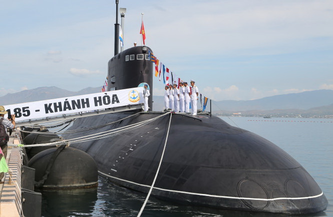 Tàu ngầm Kilo HQ-185 Khánh Hòa hiện đang trong biên chế của quân đội Việt Nam