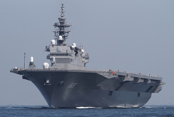 Tàu sân bay trực thăng lớp Izumo sẽ nâng cao đáng kể khả năng phòng vệ của Lực lượng Phòng vệ biển Nhật Bản