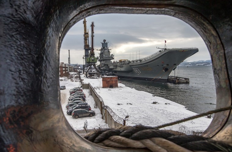 Tàu Kuznetsov là tàu sân bay duy nhất của Nga hiện nay với hệ thống vũ khí ‘khủng’