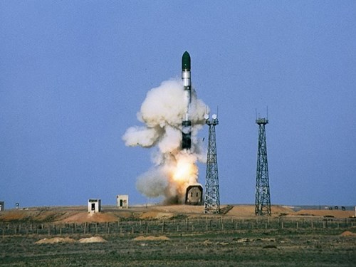 Một vụ thử tên lửa đạn đạo RS-26 Rubezh trước đó