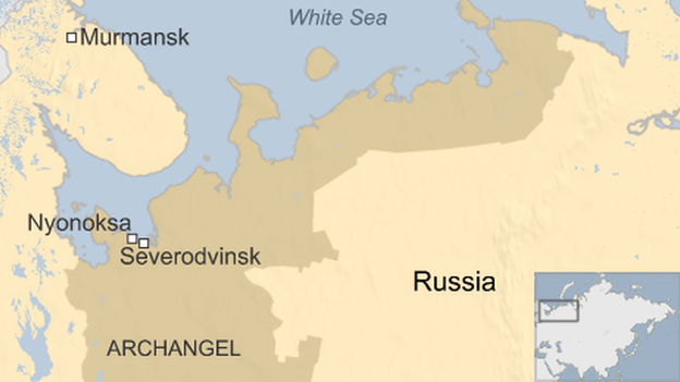 Tên lửa hành trình Nga đã rơi xuống khu vực Severodvinsk