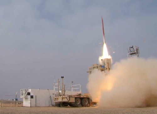 Israel đã thử nghiệm thành công tên lửa phòng thông David's Sling
