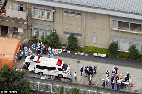 Tin tức 24h ngày 26/7 đề cập đến việc hảm sát kinh hoàng tại Nhật Bản: 19 người thiệt mạng