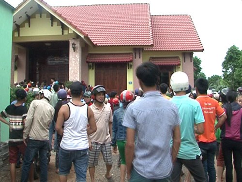 Hiện trường nơi xảy ra vụ thảm sát ở Quảng Trị