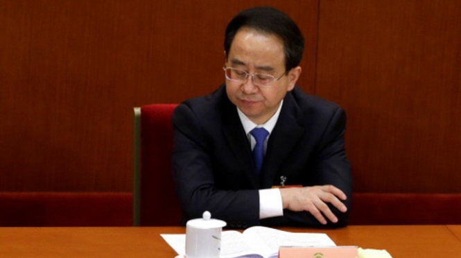 Ông Lệnh Kế Hoạch nguyên phó chủ tịch Hội nghị chính trị hiệp thương nhân dân Trung Quốc bị cáo buộc tội danh tham nhũng Trung Quốc. Ảnh Reuters