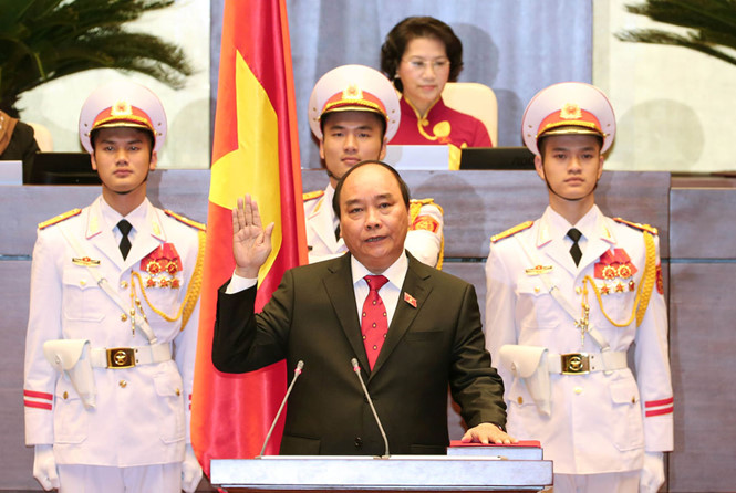 Đa số đại biểu Quốc hội đồng ý với tờ trình của Thủ tướng Nguyễn Xuân Phúc về danh sách thành viên Chính phủ mới