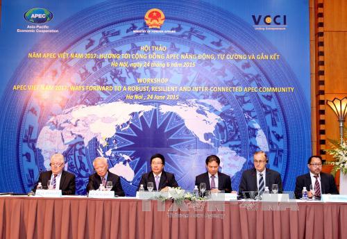 Ủy ban Quốc gia APEC 2017 do Phó Thủ tướng, Bộ trưởng Bộ Ngoại giao Phạm Bình Minh làm Chủ tịch