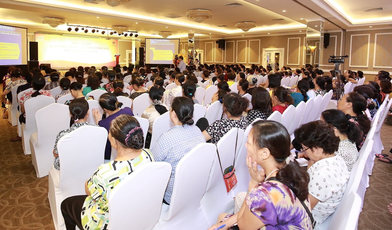 Hội LHPN Việt Nam tổ chức Hội thảo 'Sức khỏe và An toàn Thực phẩm'