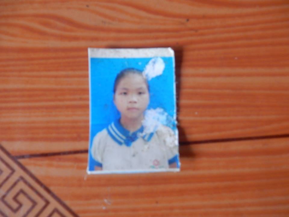 Nạn nhân xấu số là cháu Lô Thị Thanh (SN 2003)