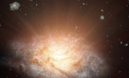 NASA phát hiện thiên hà sáng nhất từ trước đến nay