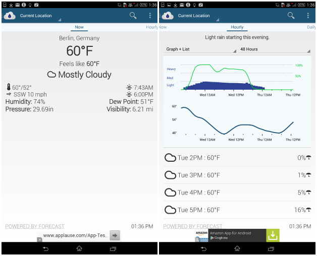Ứng dụng Arcus Weather cho thông tin thời tiết được cập nhật nhanh nhất Ứng dụng Arcus Weather cho thông tin thời tiết được cập nhật nhanh nhất