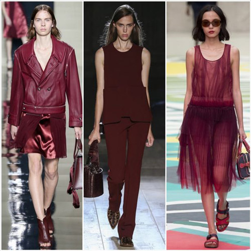 Gam màu ấm áp trong xu hướng thời trang đón Tết 2015