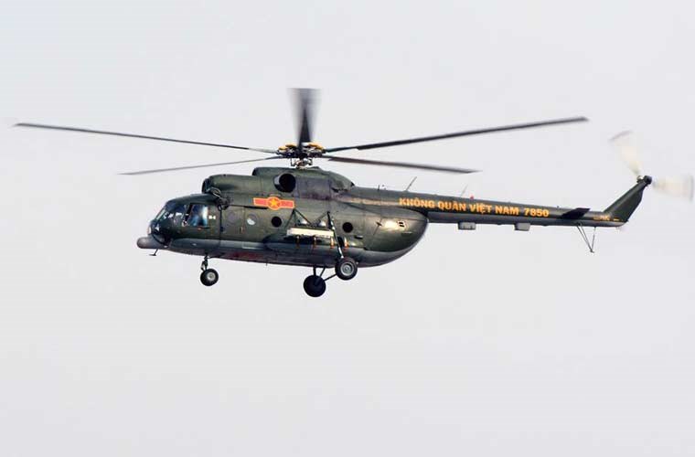 Hình ảnh trực thăng MI8 Việt Nam