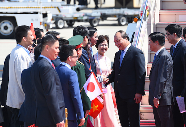 Thủ tướng Nguyễn Xuân Phúc dự Hội nghị cấp cao G7 mở rộng theo lời mời của Thủ tướng Nhật Bản