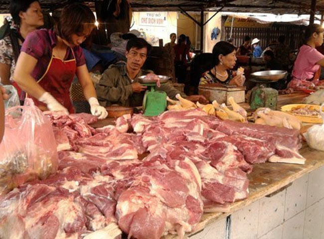 Thực phẩm bẩn từ thịt lợn bệnh sẽ tới tay người tiêu dùng nếu không bị phat hiện