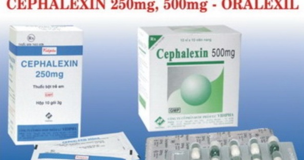 thuốc viên nang Cephalexin 500mg giả do Công ty CPDP Trung ương Vidipha sản xuất