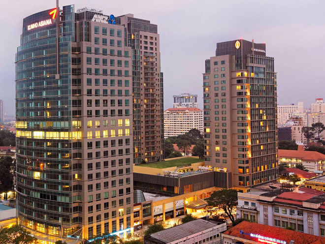 Khách sạn InterContinental Asiana Saigon (quận 1, TP HCM) là một trong 7 khách sạn đoàn tổng thống Mỹ dự định ở từ 24-25/5.