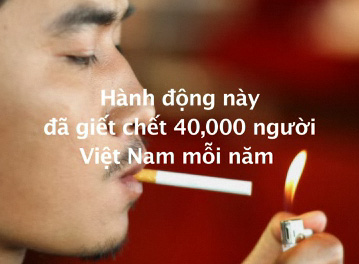 Hút thuốc lá dễ chết sớm hơn 20 năm