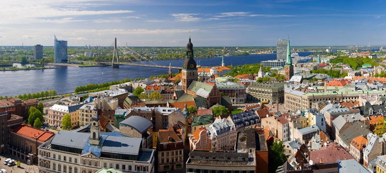 Phố cổ Riga, Latvia