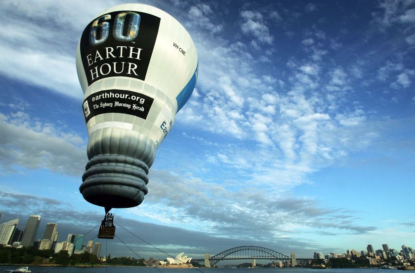 Thành phố Sydney và giờ Trái Đất