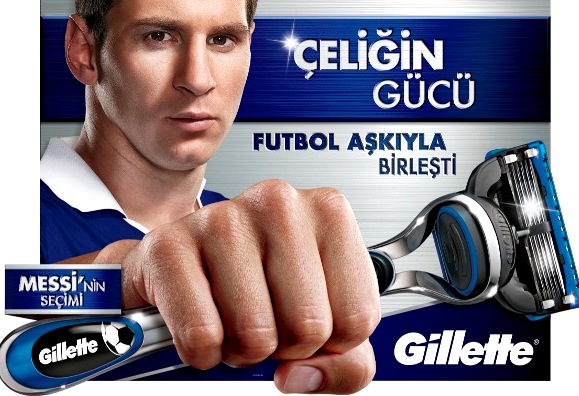 Thương hiệu P&G và quảng cáo Gillette với Messi