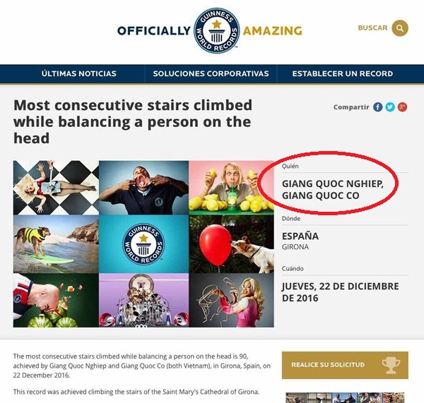 Anh em 'Hoàng tử xiếc' Việt Nam chính thức ghi tên vào sách Kỷ lục Guinness thế giới