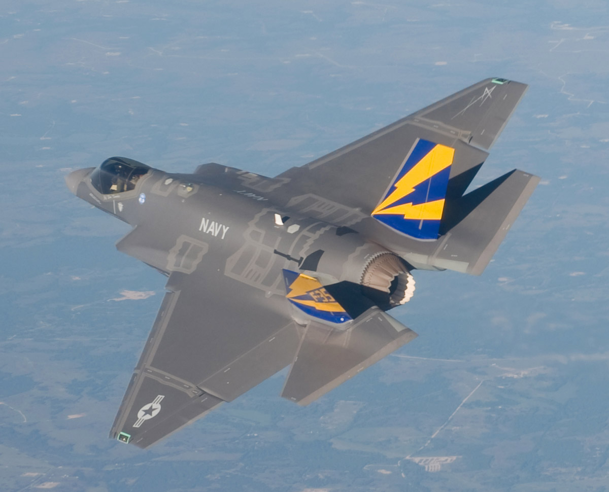 Tiêm kích F-35C được chế tạo dành riêng cho lực lượng hải quân