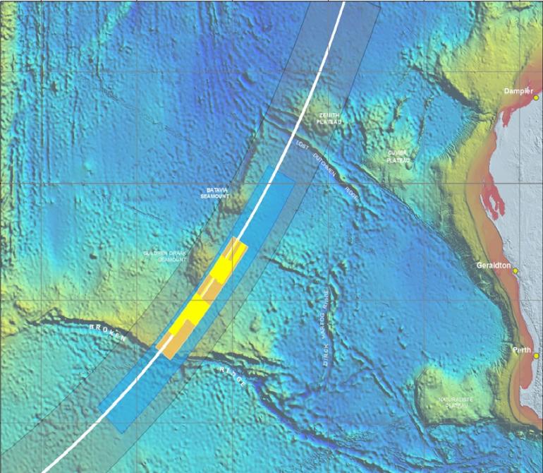 Việc lập bản đồ tìm kiếm máy bay mất tích MH370 ở mực nước sâu hơn đang được tiến hành