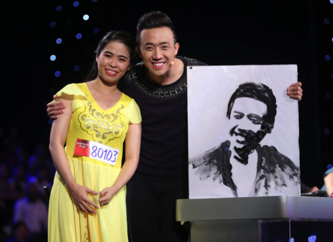 Tìm kiếm tài năng Việt Nam: ‘Đứng hình’ với cô gái vẽ tranh thần tốc