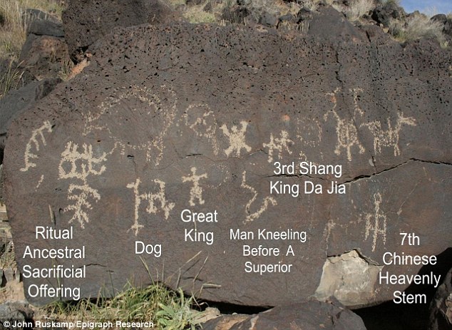Các ký tự đặc biệt được cho là của Trung Quốc cổ đại